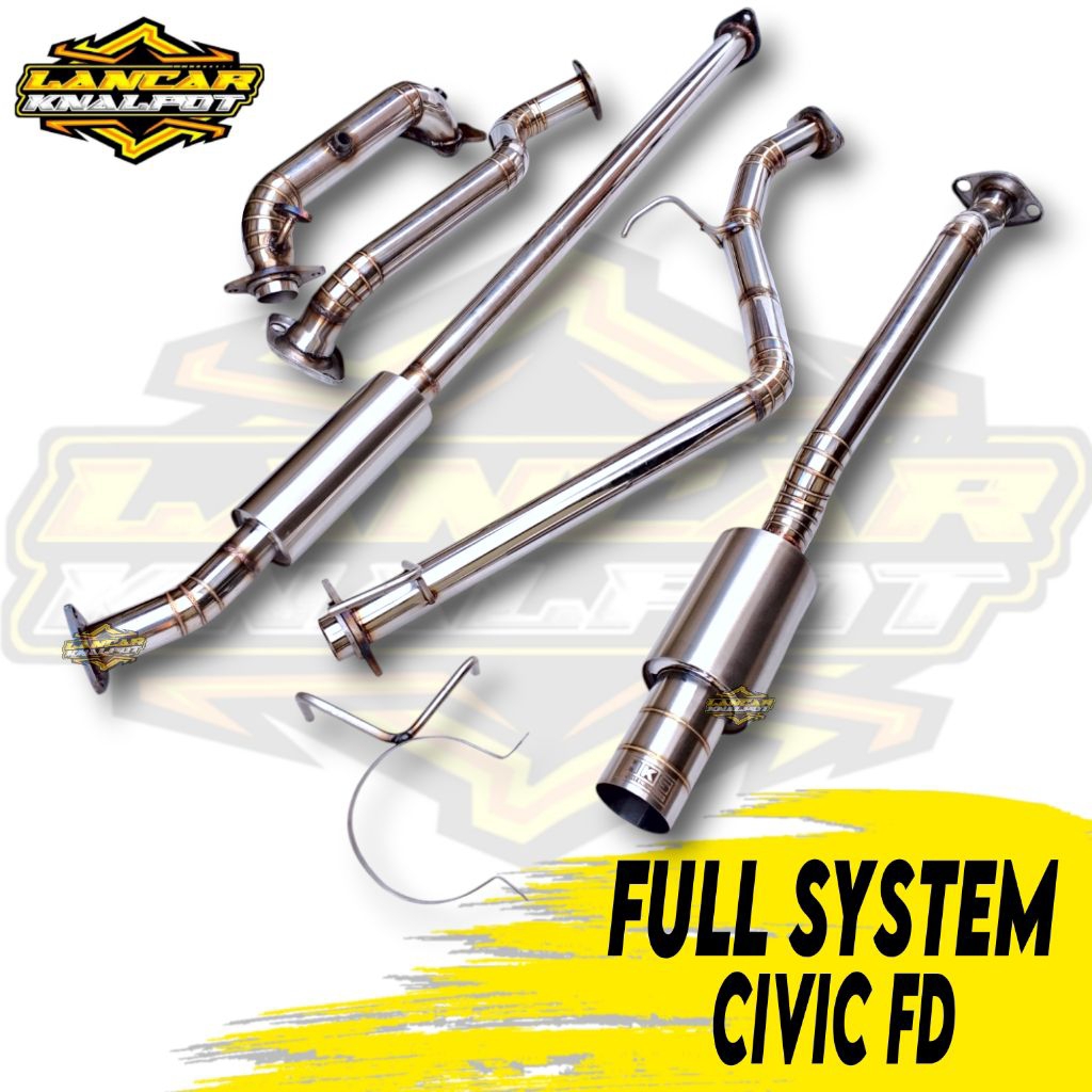 Full System Knalpot Civic FD