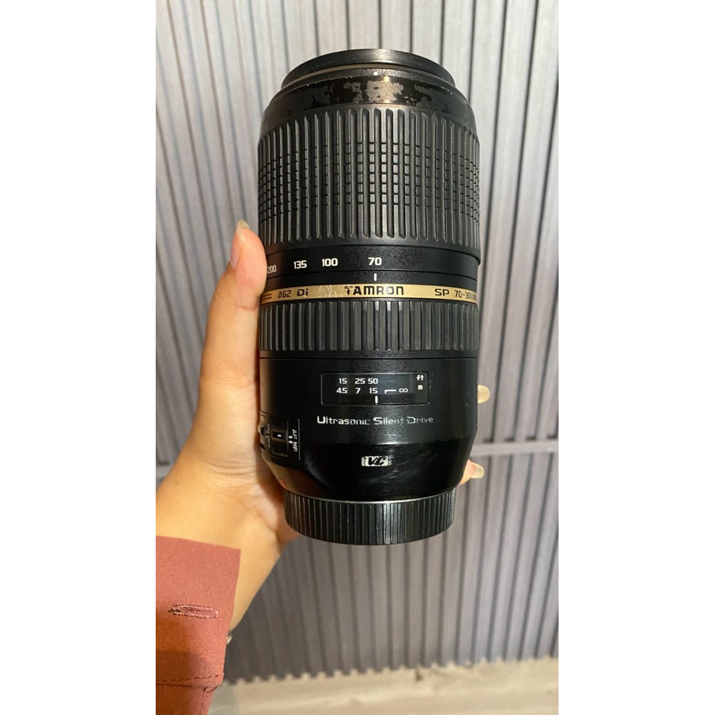 lensa tamron 70-300mm vc for canon