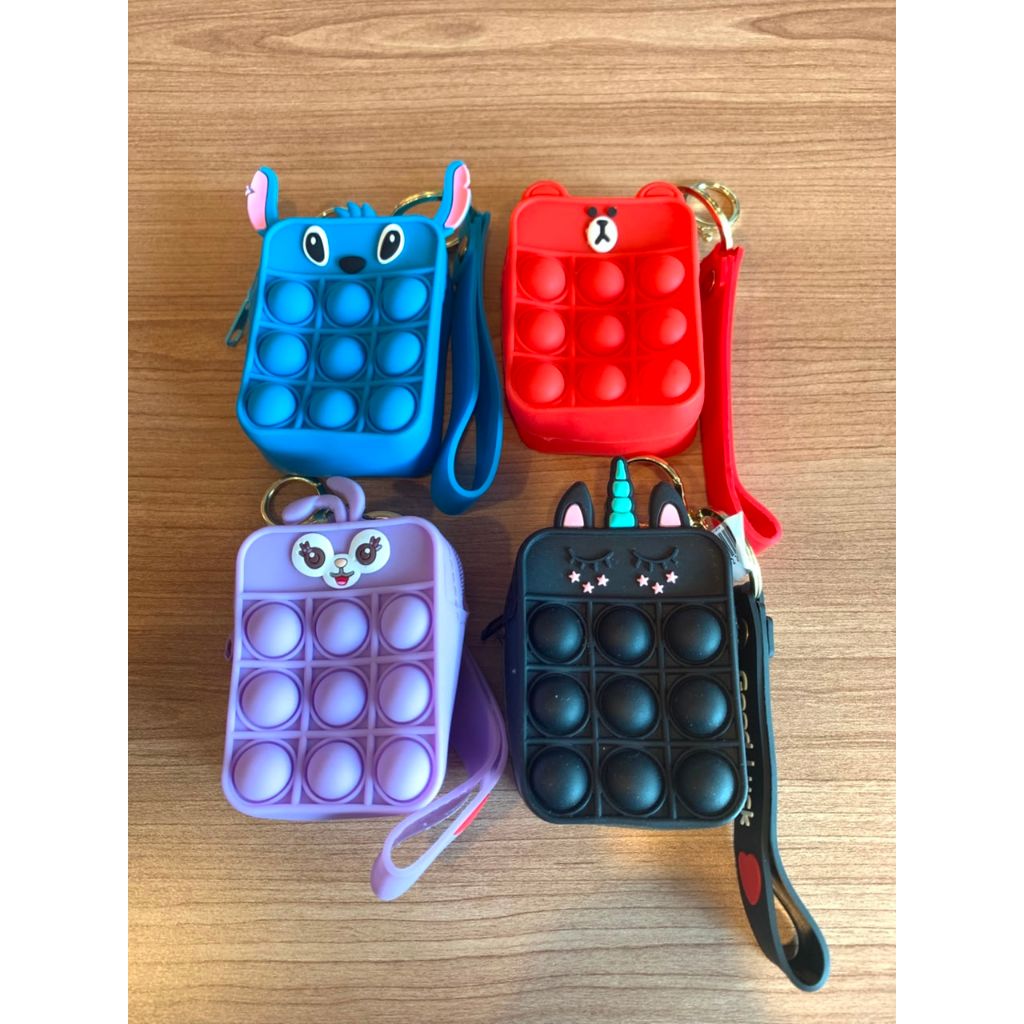 DOMPET KOIN,  SERBAGUNA POP IT KECIL