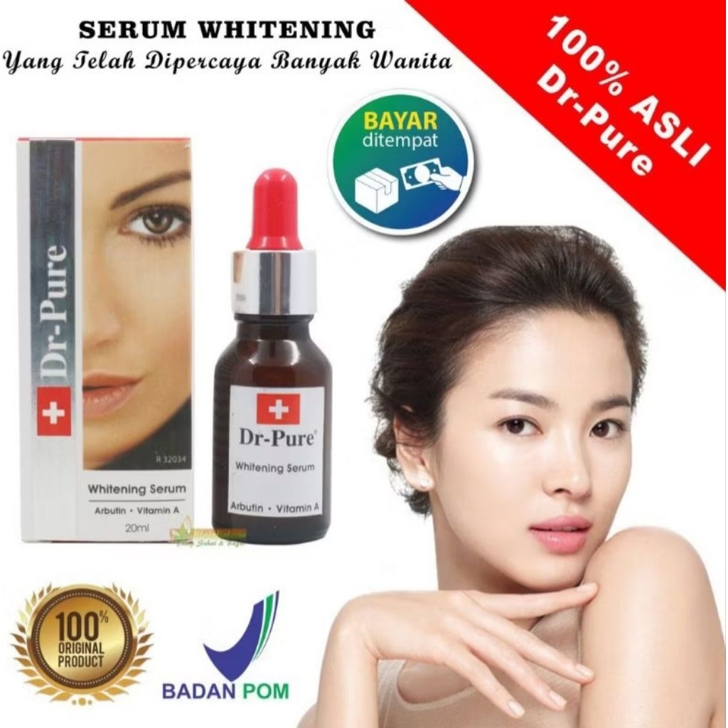 Serum Dr. Pure BPOM Original / Serum Whitening Dr. Pure