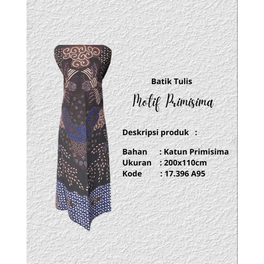 batik tulis motif primisima - batik eksklusif - outfit batik mewah - batik couple mewah