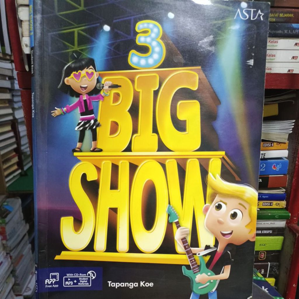 BIG SHOW 3 STUDENT BOOK. BUKU ORIGINAL