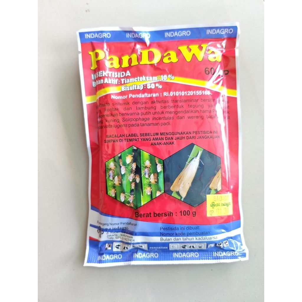 Insektisida kaper dan iber2an Pandawa 100 gr dari PT Indagro