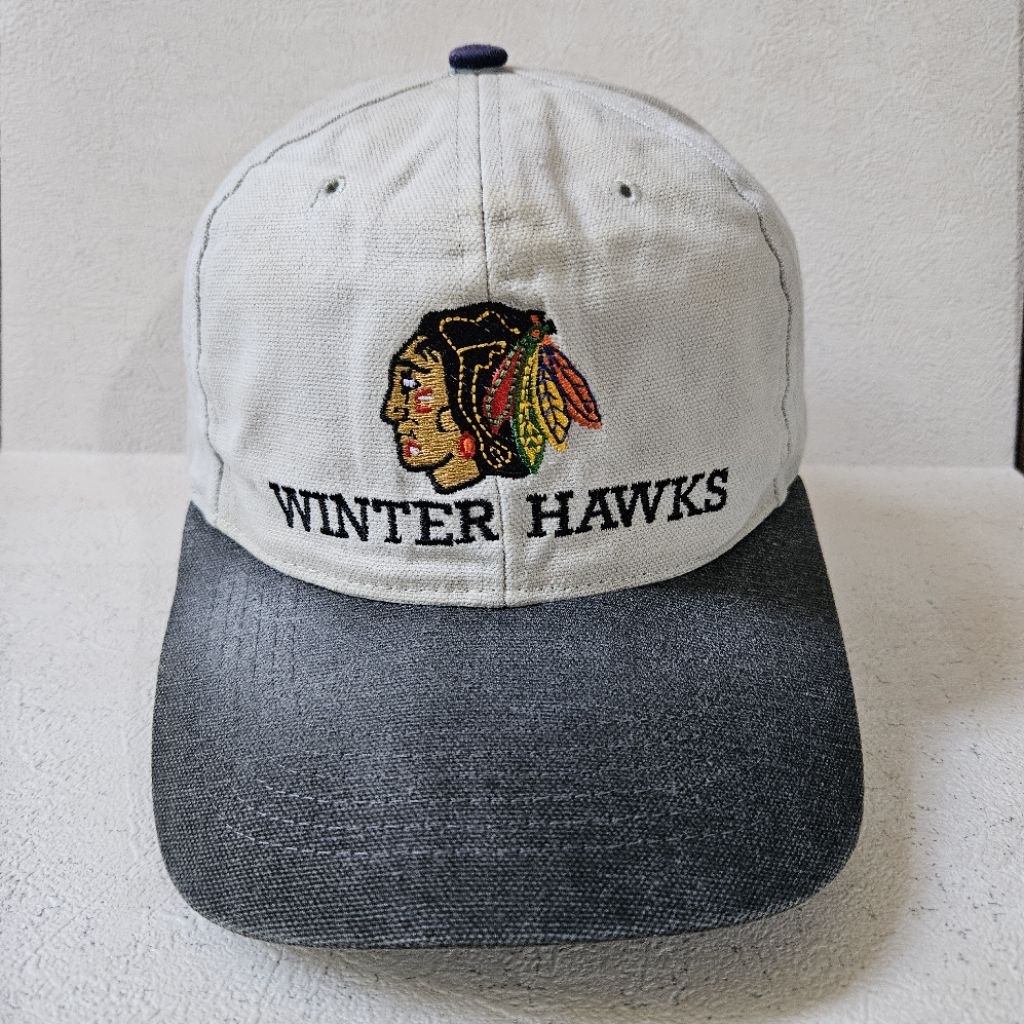 Vintage Portland Winter Hawks NHL Cap 1995 Game