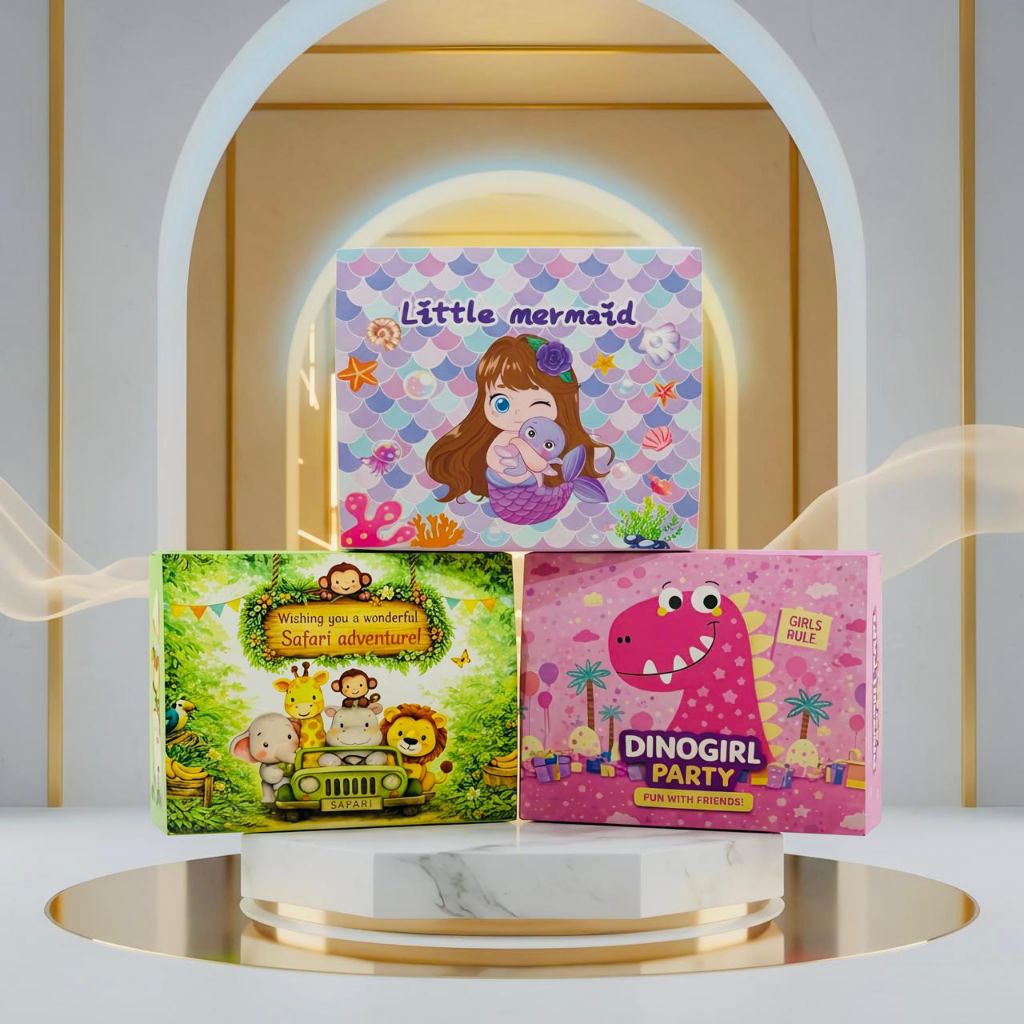 PAPER BAG SOUVENIR/SNACK BOX  BIRTHDAY PARTY UK SEDANG