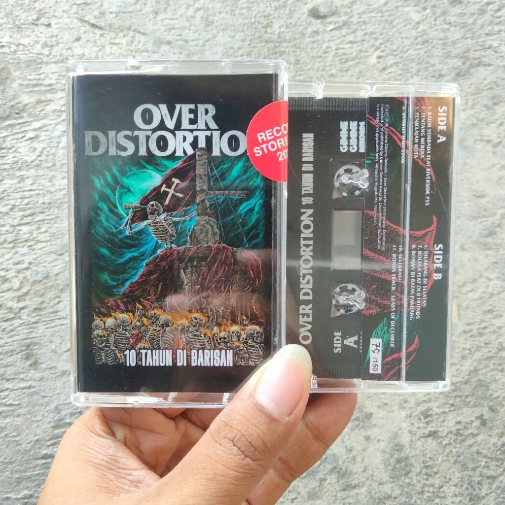 Kaset Pita Over Distortion - 10 Tahun Di Barisan (Record Store Day 2026 Edition)