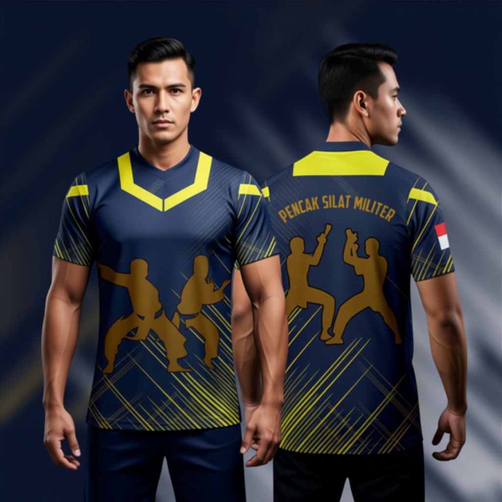 JERSEY PENCAK SILAT MILITER/KAOS JERSEY PSM/JERSEY PSM