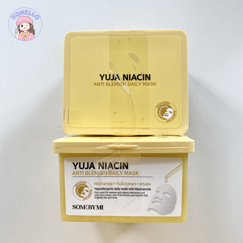 (ORI EXP 2029) SOME BY MI YUJA NIACIN ANTI-BLEMISH DAILY MASK
