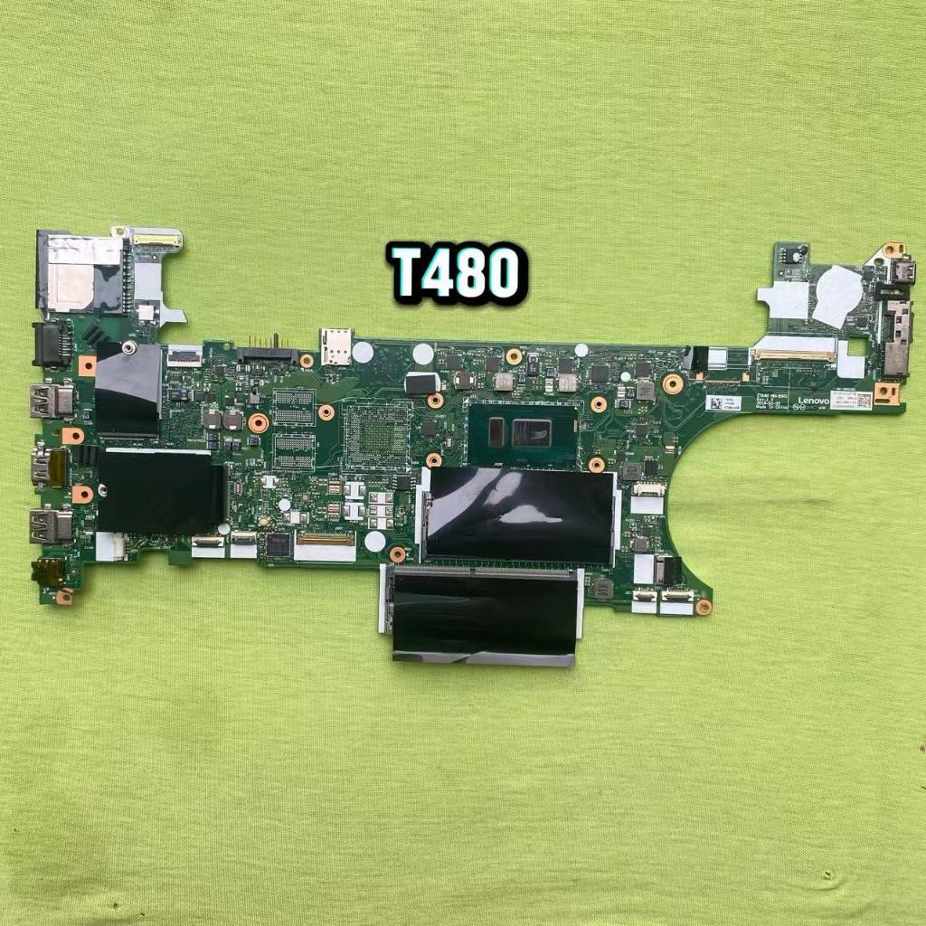 lenovo Thinkpad laptop T480 motherboard asli NM-B501 Kartu grafis diskri,I7-8550U,NVIDIA GeForce MX1