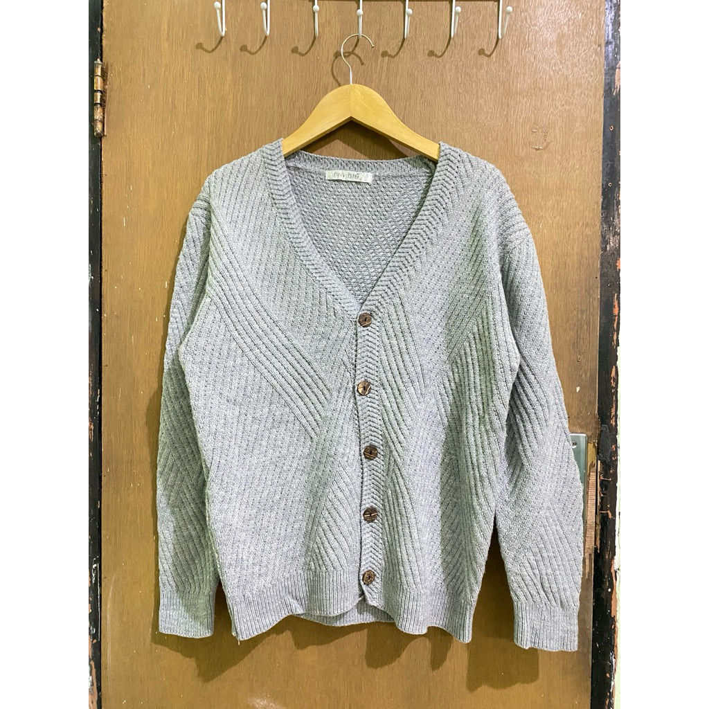 Preloved cardigan light grey