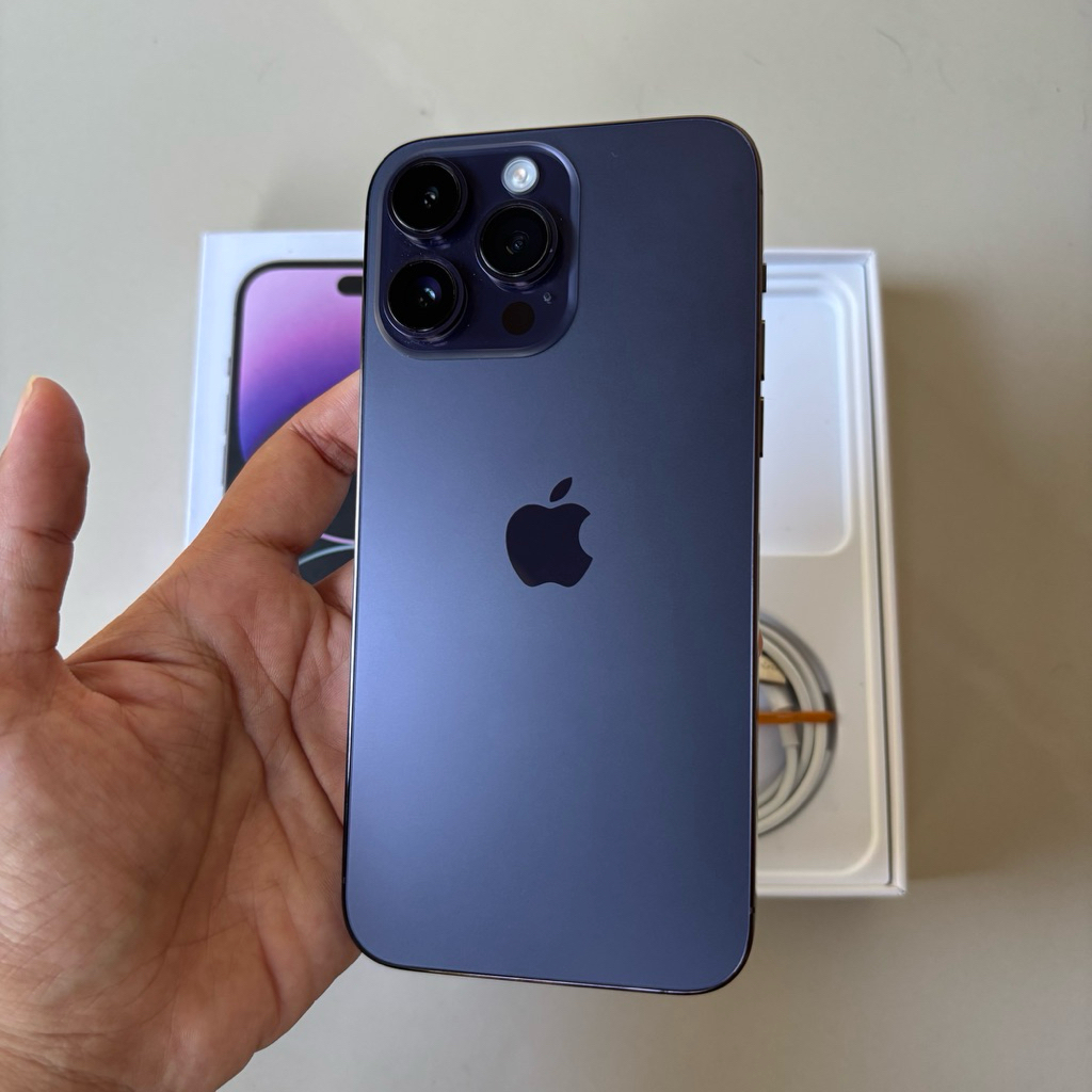 iPhone 14 Pro Max 128GB Deep Purple - Second Inter Original