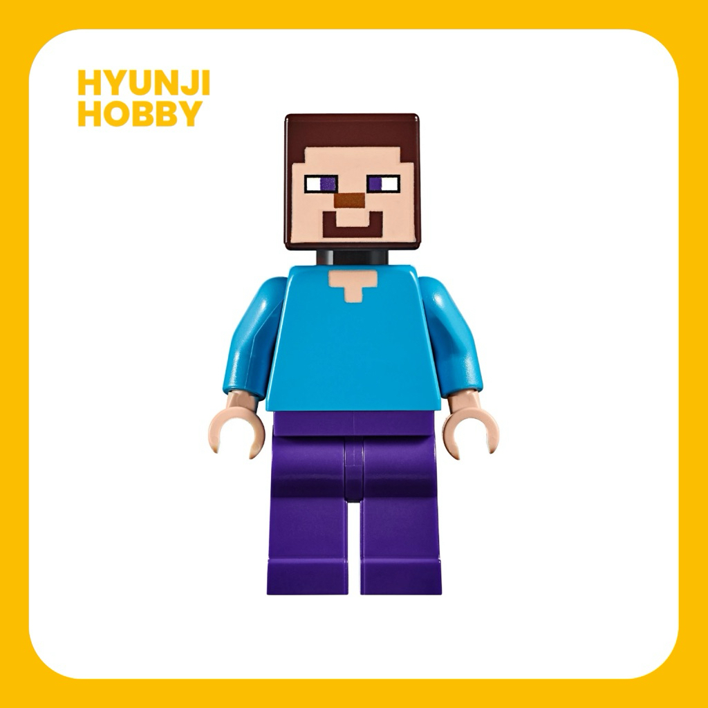 Lego Minecraft Steve Minifigure ori