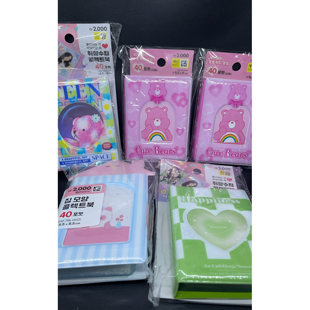 Daiso Korea Mini Collect Book / Album Photocard 40 Pockets