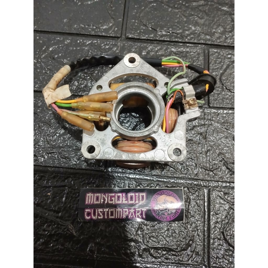 stok lama ORIGINAL NIPPON DENSHO MADE IN JAPAN spul spull spol stator spoll assy HONDA GL100 GL125 T