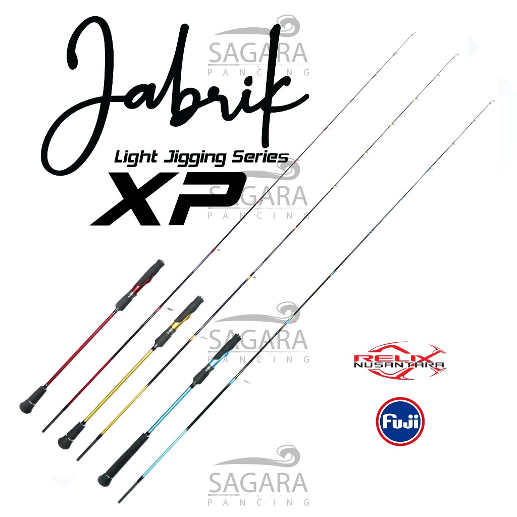 Joran Jabrik XP Joran Slow Jig Joran Relix Nusantara Light Jigging