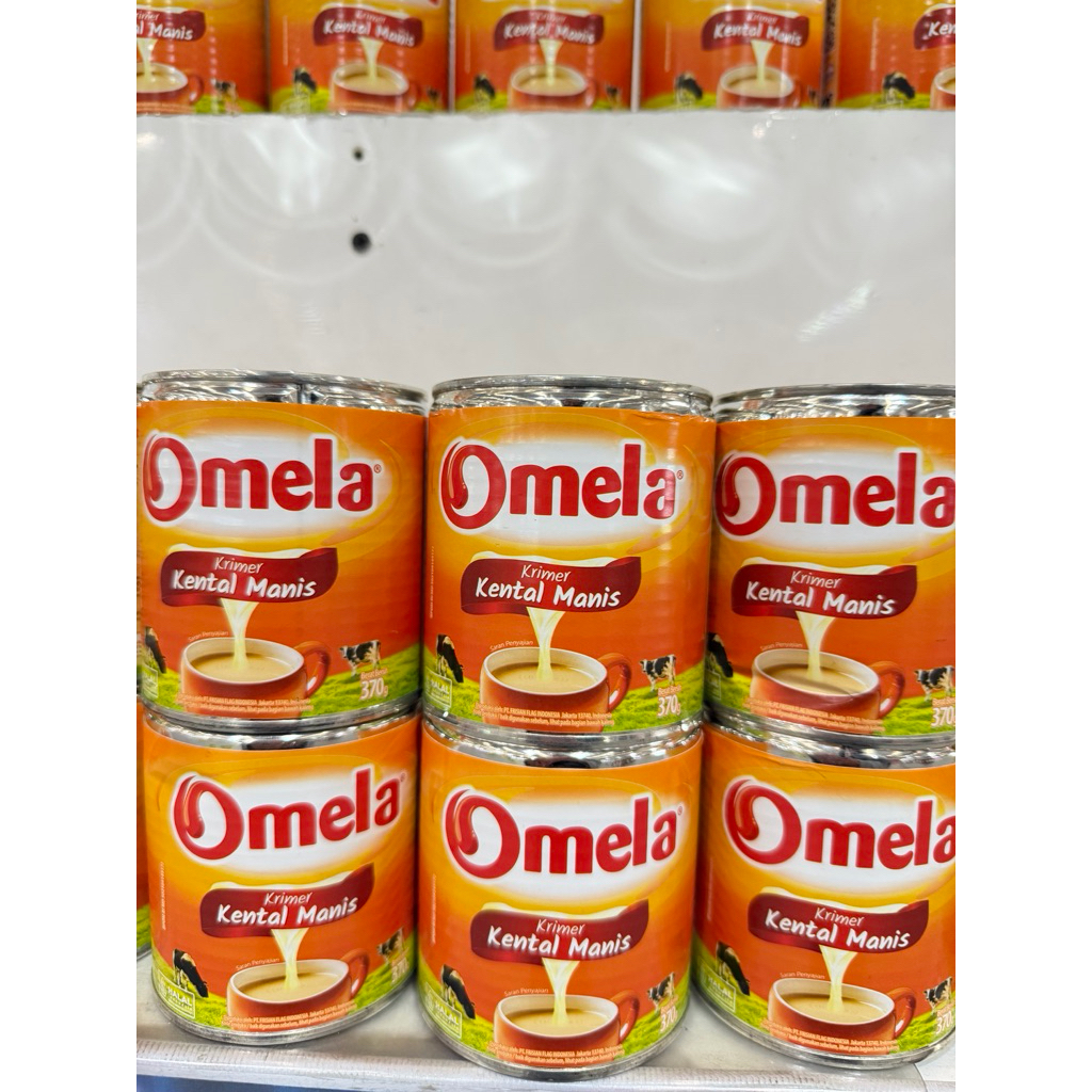 Susu Kental Manis Omela 370g - 48 Kaleng / Dus