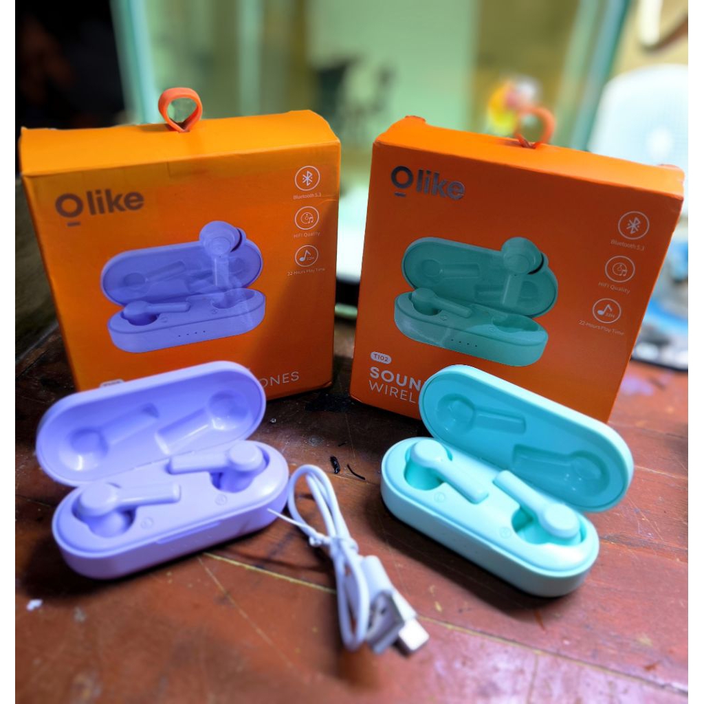 PROMO..OLike T102 Earphone Tws Headset Bluetooth