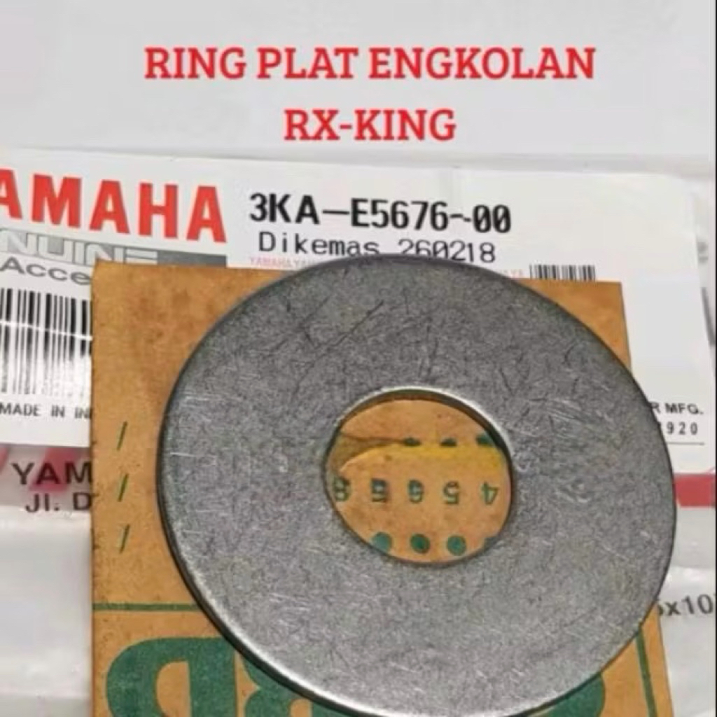 RING PLAT ENGKOLAN SLAHAN RX KING ORISINIL YGP RING KICK STARTER COVER SPRING RX-KING 3KA-E5676-00