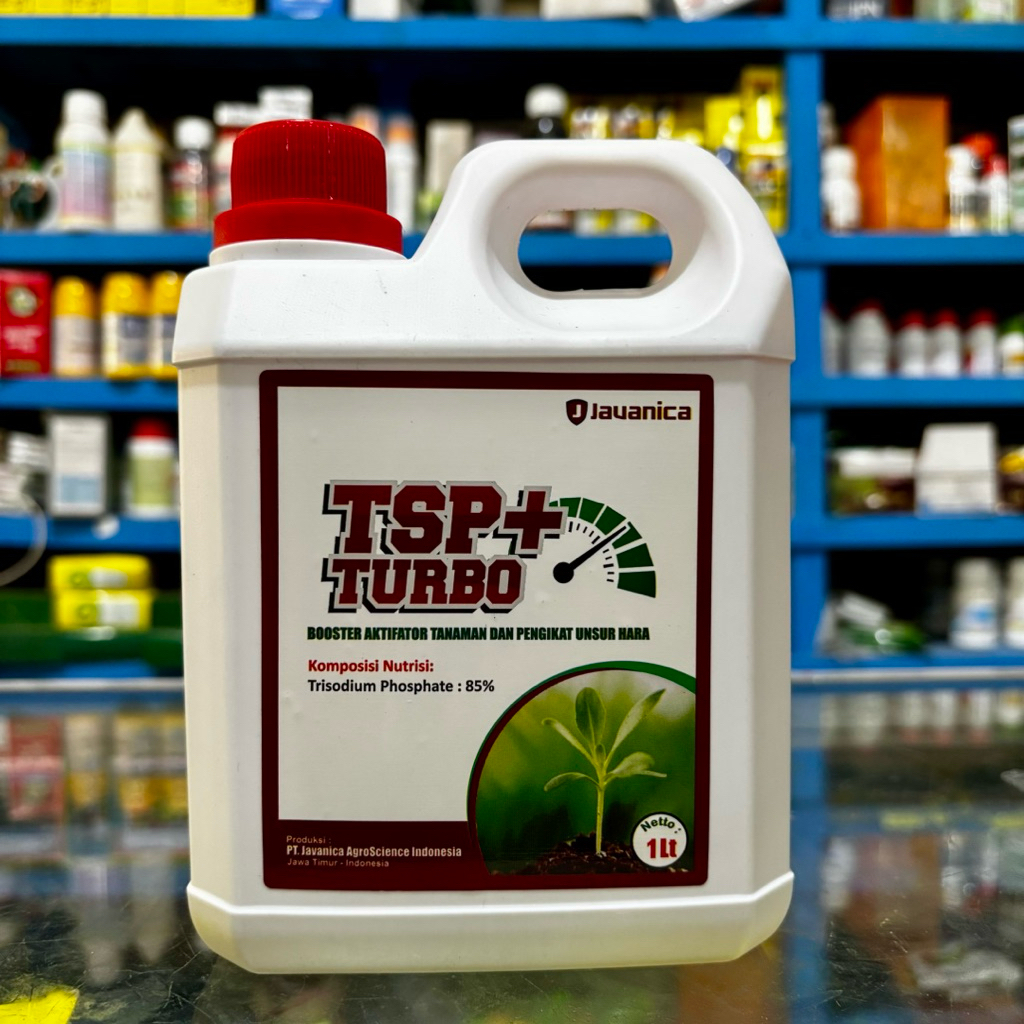 Pupuk TSP TURBO 1 Liter - Penggembur Tanah TSP Turbo - Pupuk Cair Tsp Turbo Untuk Daun Bunga dan Aka