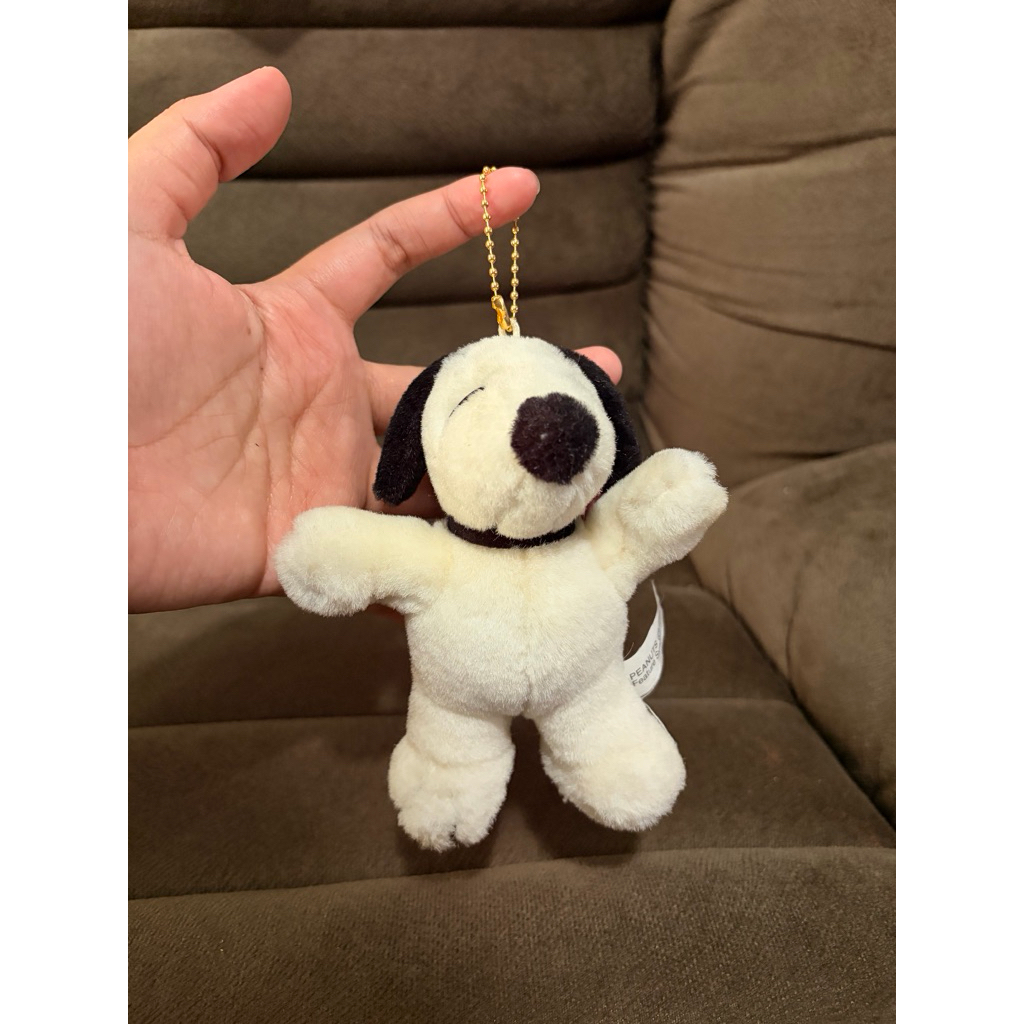 Gantungan kunci/tas boneka SNOOPY klasik peanuts original