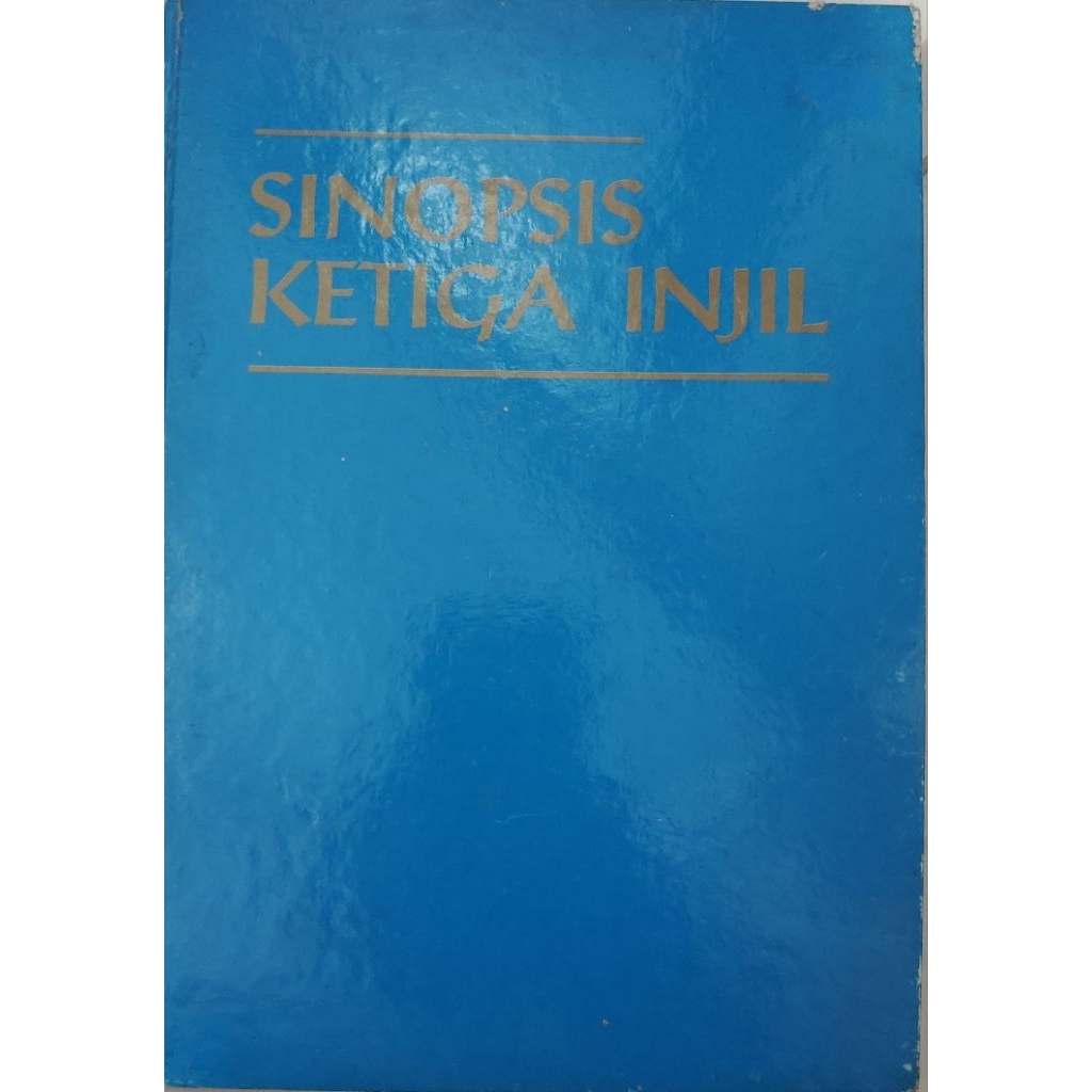 BUKU SINOPSIS KETIGA INJIL BEKAS ORIGINAL