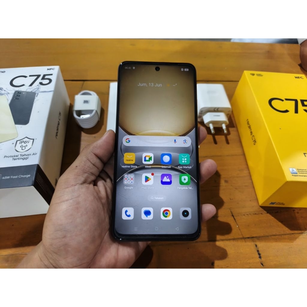REALME C75 8/128 BEKAS ORIGINAL SECOND