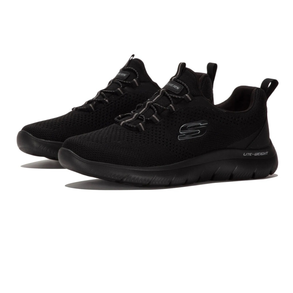 Skechers summits 232832/BBK sepatu pria
