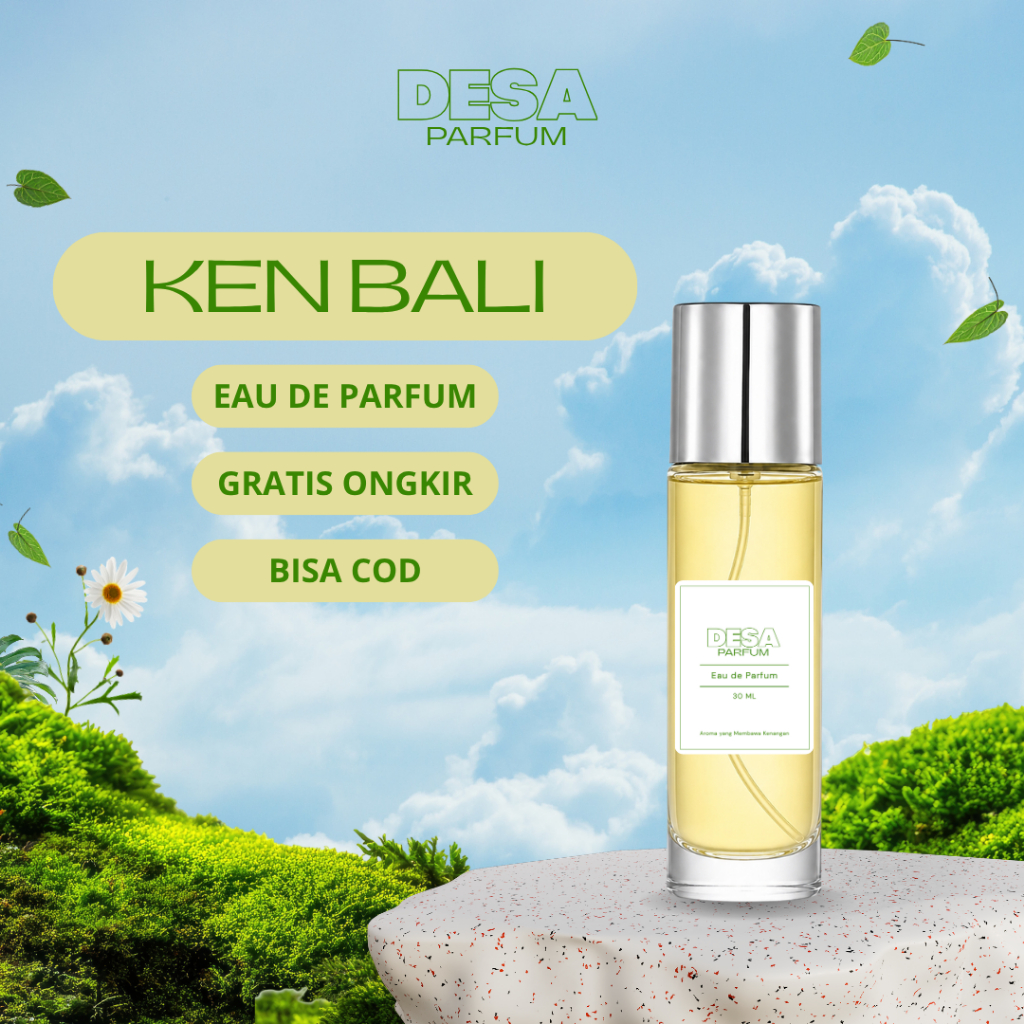 Ken Bali Dupe K3nz0 Bali Parfum Wanita EDP 20ml 30ml Tropical Floral Fresh Fruity Tahan Lama Premium