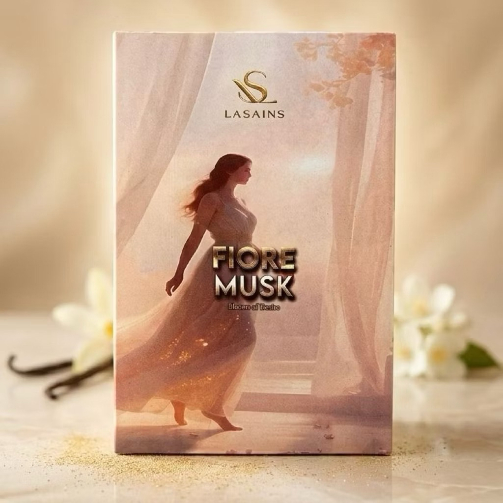 FIORE MUSK LASAINS PARFUM - Feminim, Calming, Manis Creamy