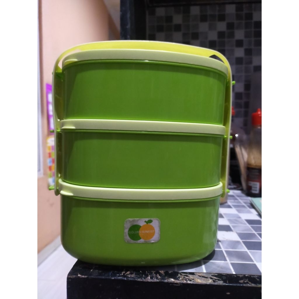 Preloved Rantang Golden Sunkist