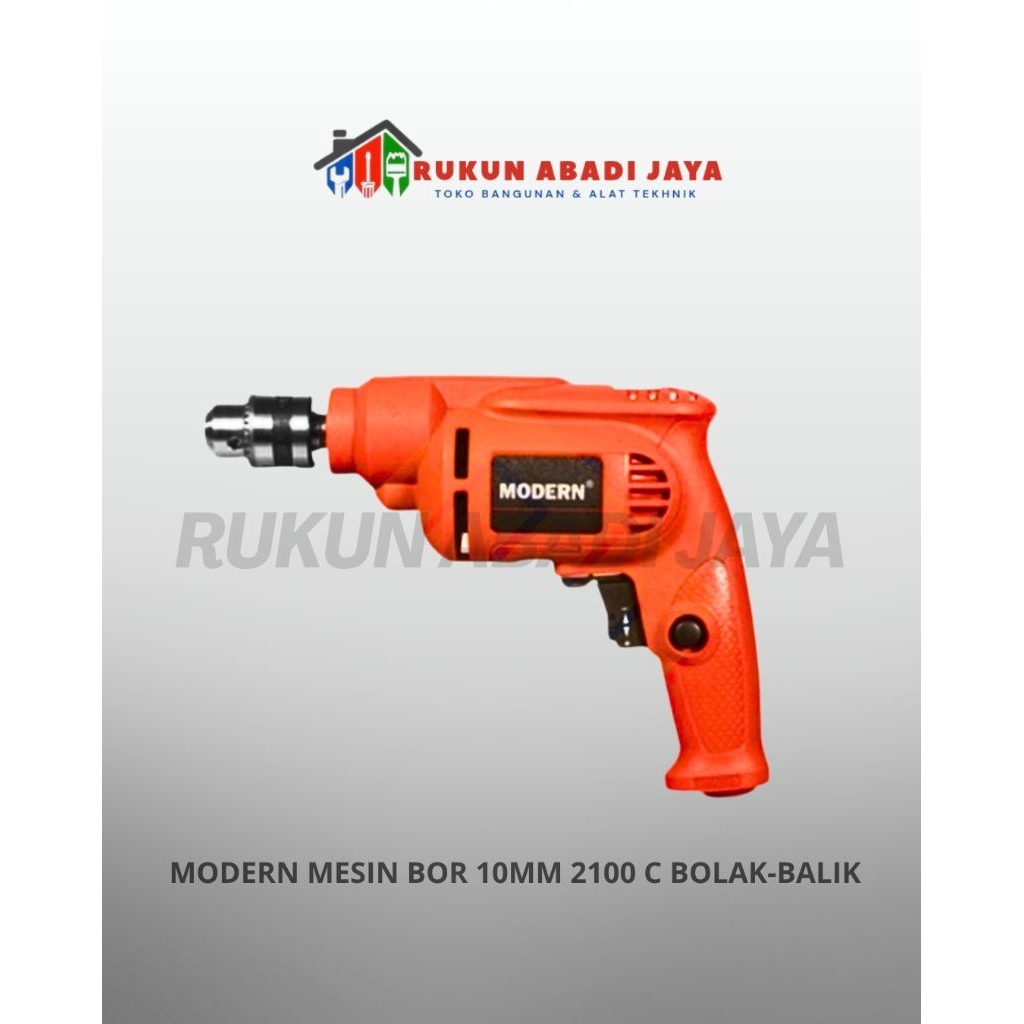 Modern Mesin Bor 2100C/Bolak Balik