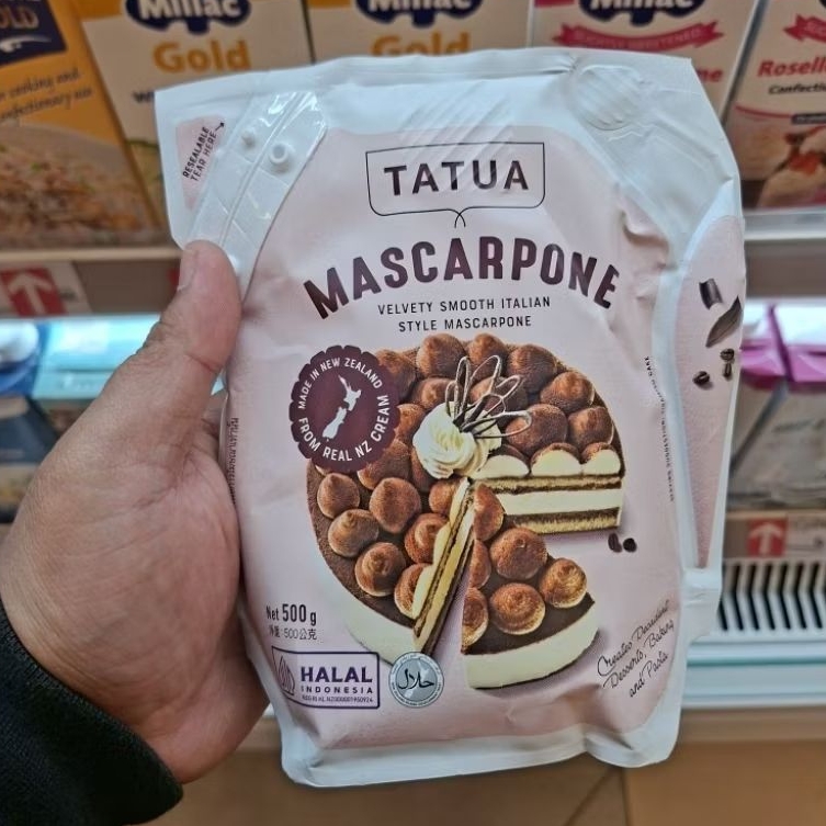 Tatua Mascarpone Cheese / keju mascarpone / pcs 500gr