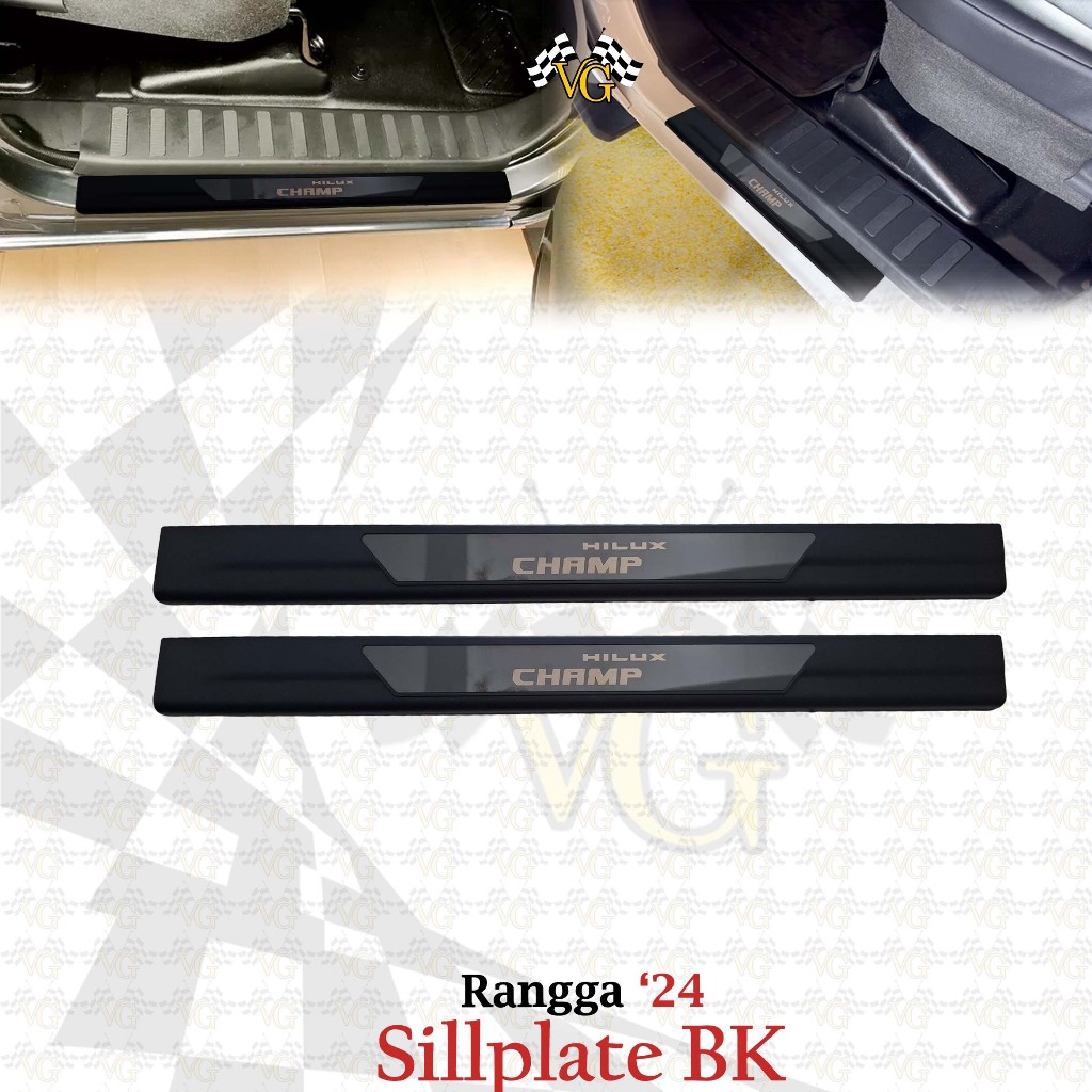 Sill Plate Hilux Rangga Carbon Hilux Champ Sill Plate Rangga Aksesoris Hilux Rangga
