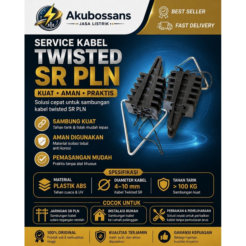 Service Kabel Twisted SR PLN