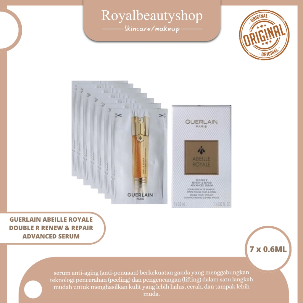 #RBS#ORIGINAL GUERLAIN Abeille Royale Double R Renew & Repair Advanced Serum (TRIAL SIZE)