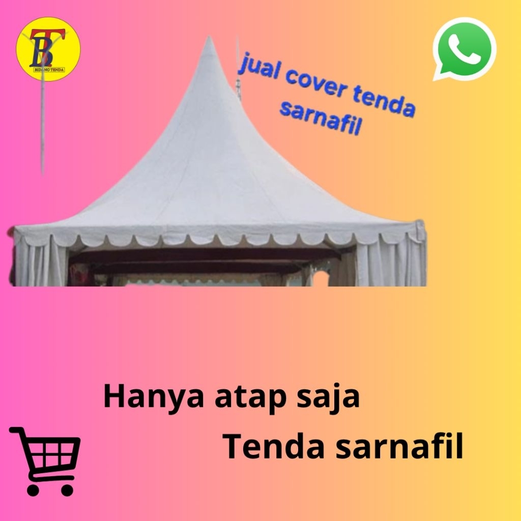 Cover saja tenda sarnafil Atap tenda sarnafil Atap tenda