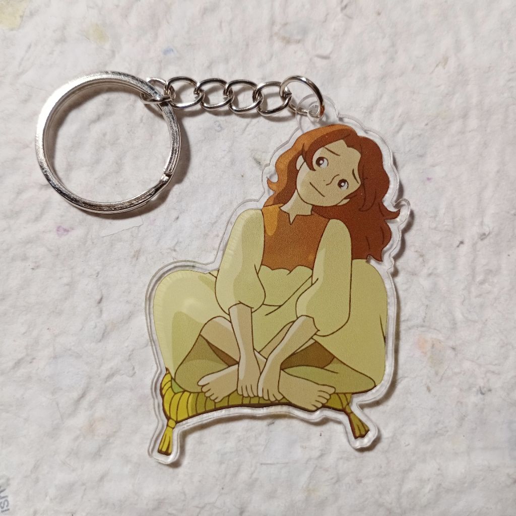ganci Arrietty Ariety keychain gantungan kunci Ghibli Arrietty Ariety
