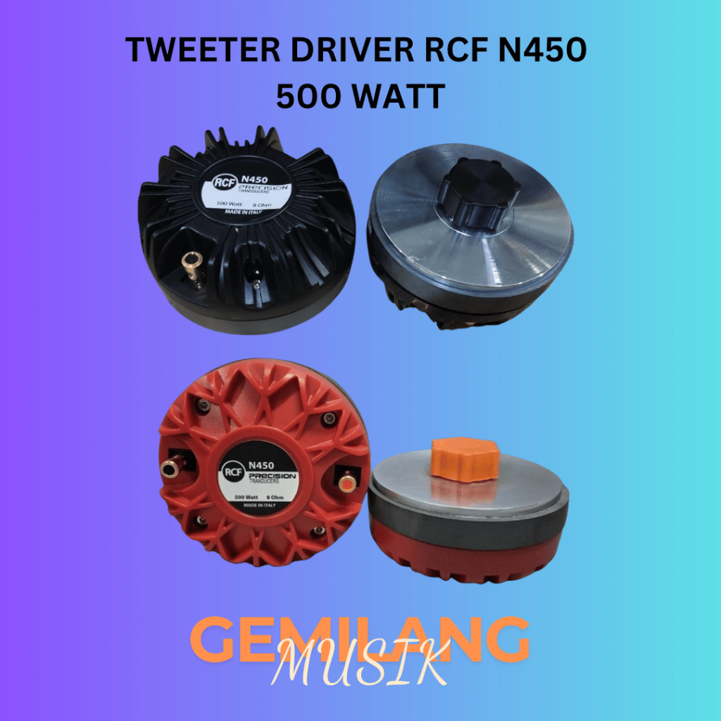 TWEETER DRIVER RCF N450 500 WATT