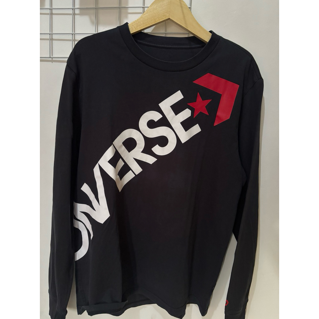 (PRELOVED) Kaos Converse Lengan Panjang Pria