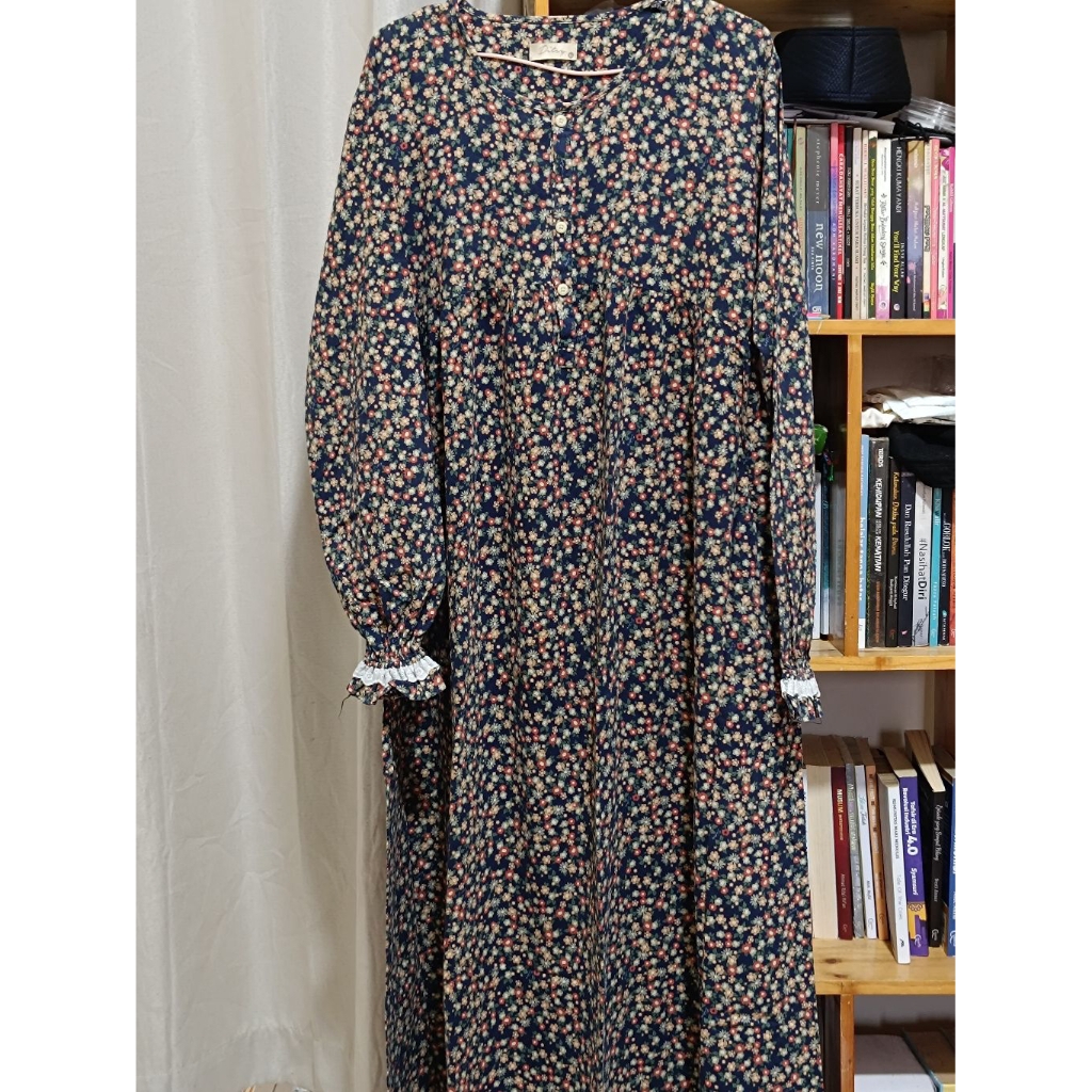 Preloved Gamis Ditsy XL