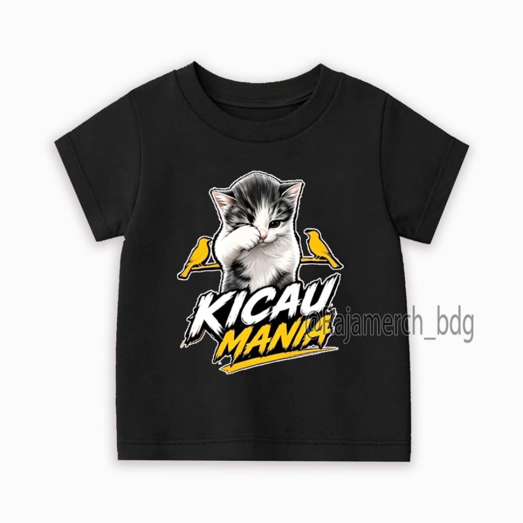 BAJU KAOS ANAK KICAU MANIA KAOS ATASAN ANAK KICAU-KICAU MANIA