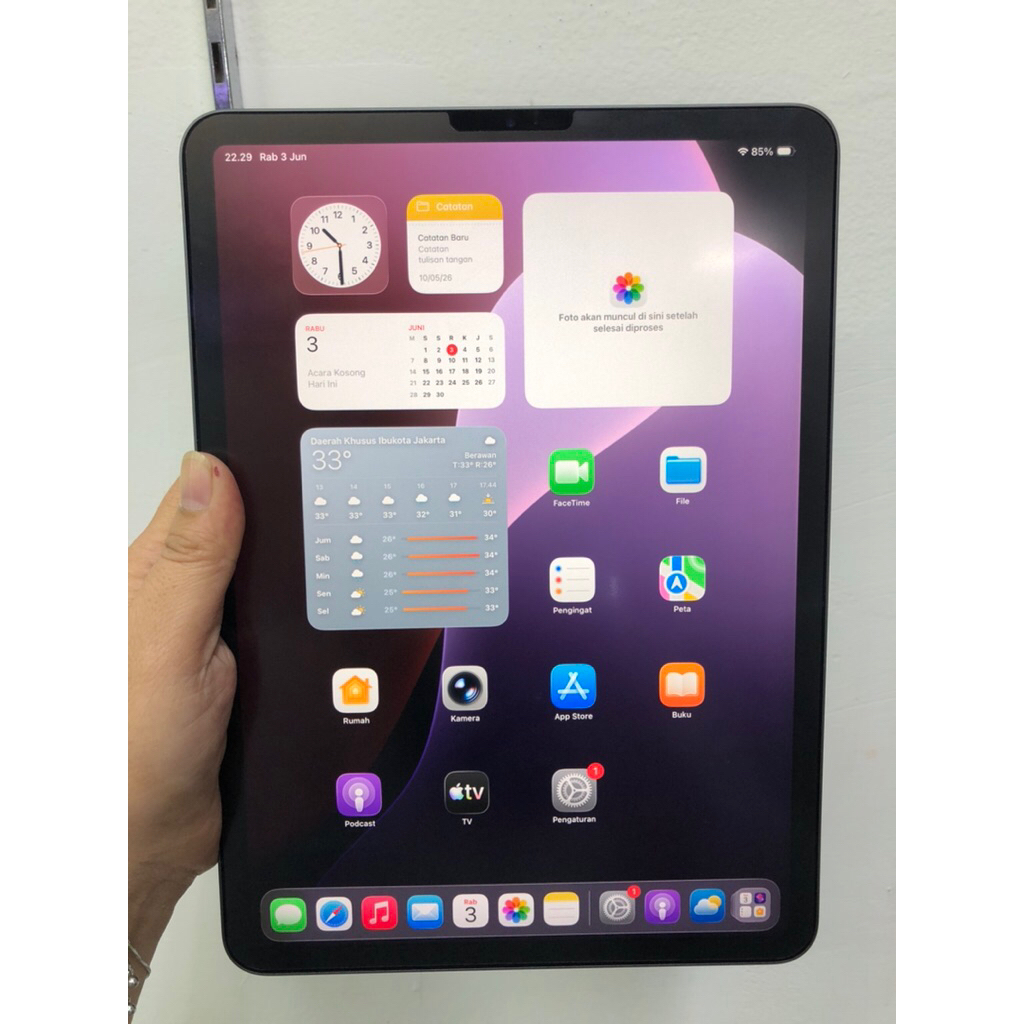 Ipad Pro 2018 11" 256GB second batangan