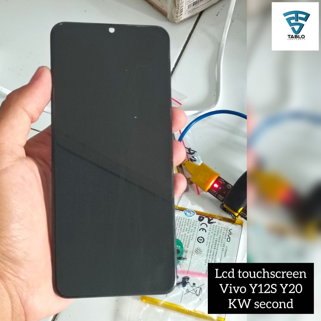 LCD touchscreen Vivo Y12S Y20 KW second normal
