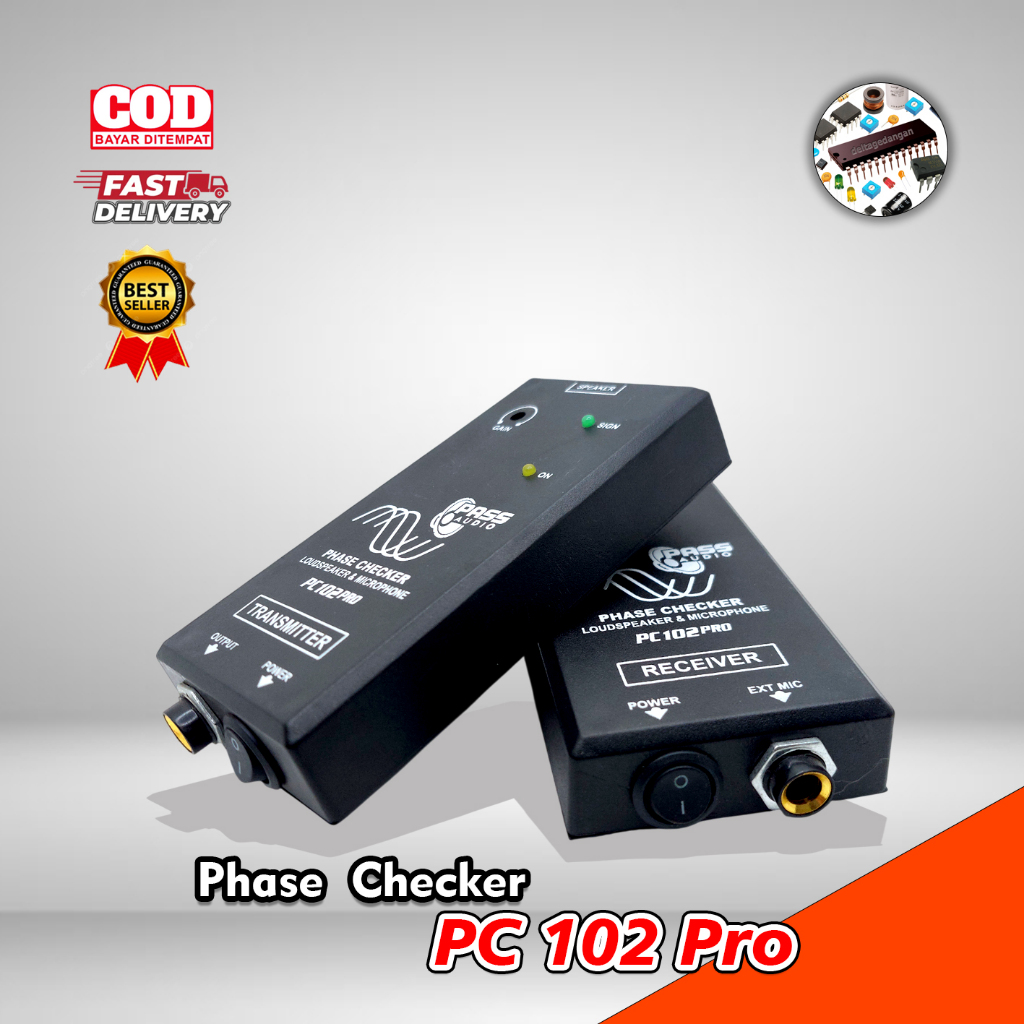 PASS AUDIO PC102 pro ALAT Tes Cek phase chacker polarity speaker / cek pas ceker spiker / phase chec