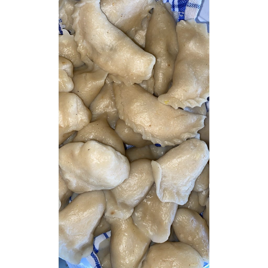 pempek Dos tahu, Telur, dan Pistel isi pepaya muda