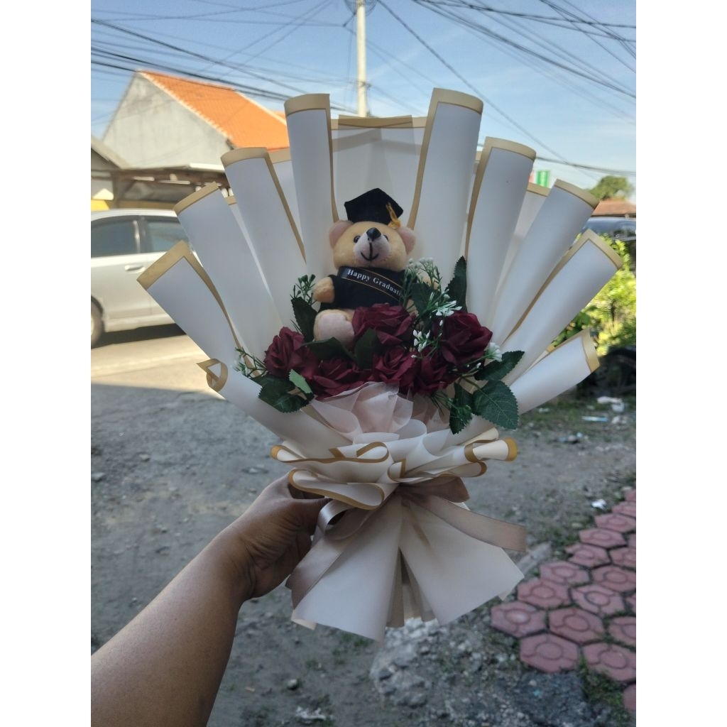 buket wisuda /buket wisuda TK /buket wisuda anak /buket wisuda boneka /buket bunga