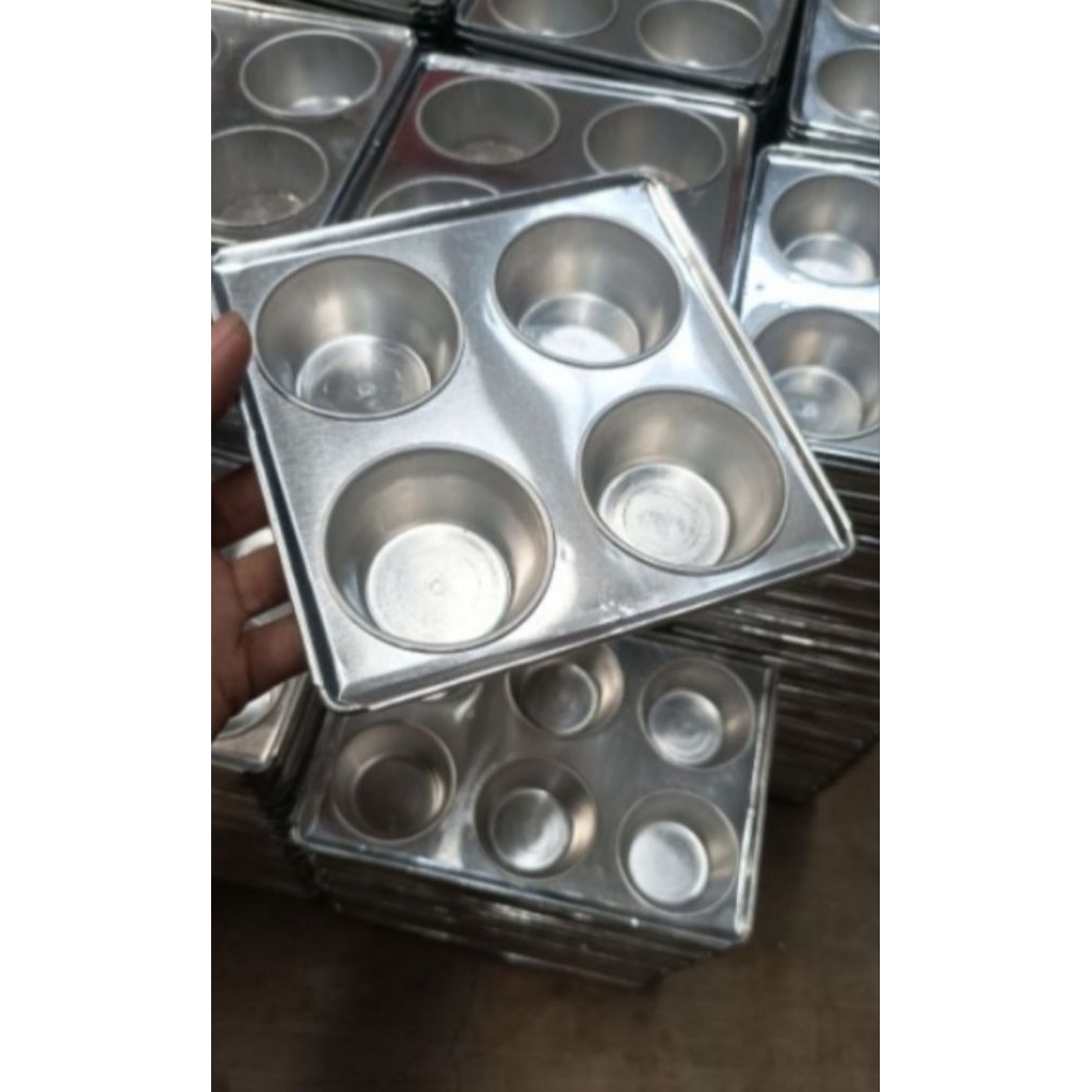 cetakan muffin /wedang sodan cup dari bahan alumunium