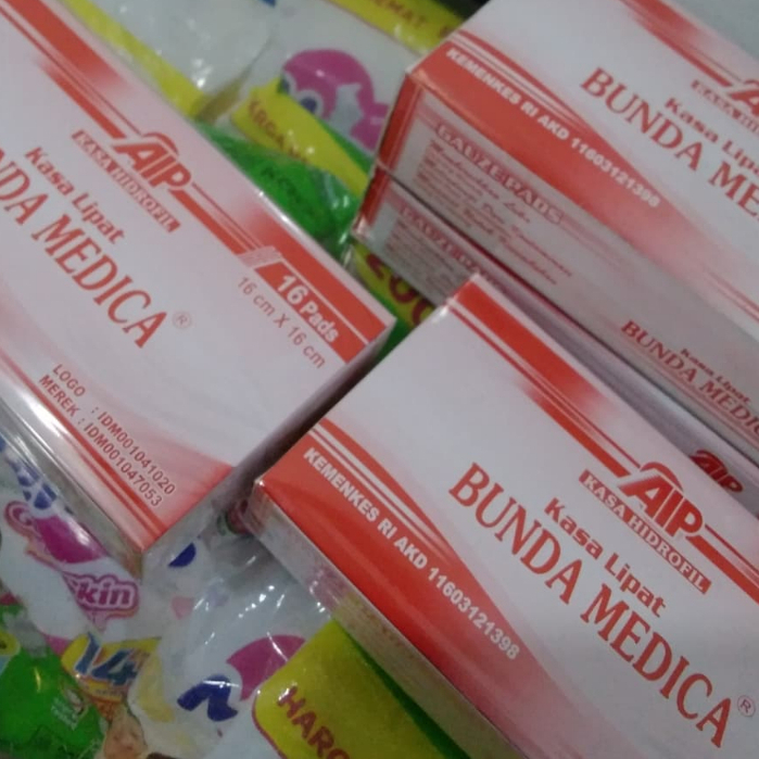 KASSA STERIL BUNDA MEDICA, BIDARA HUSADA, MIRACEL HUSADA | UNTUK MELINDUNGI LUKA DARI GORESAN DAN KO