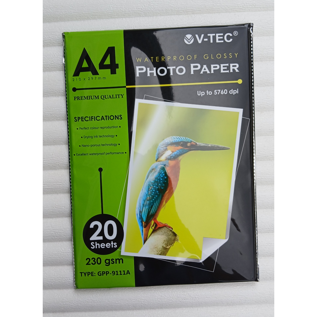 Glossy paper kertas foto 230 gr kertas photo 230 gr