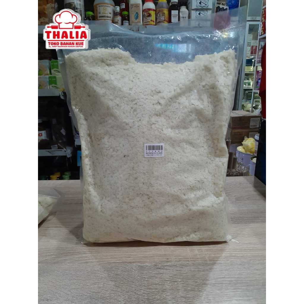 ISCON BALAJI POTATO FLAKE/SERPIHAN TEPUNG KENTANG 1KG, U/ ROTI,DONAT